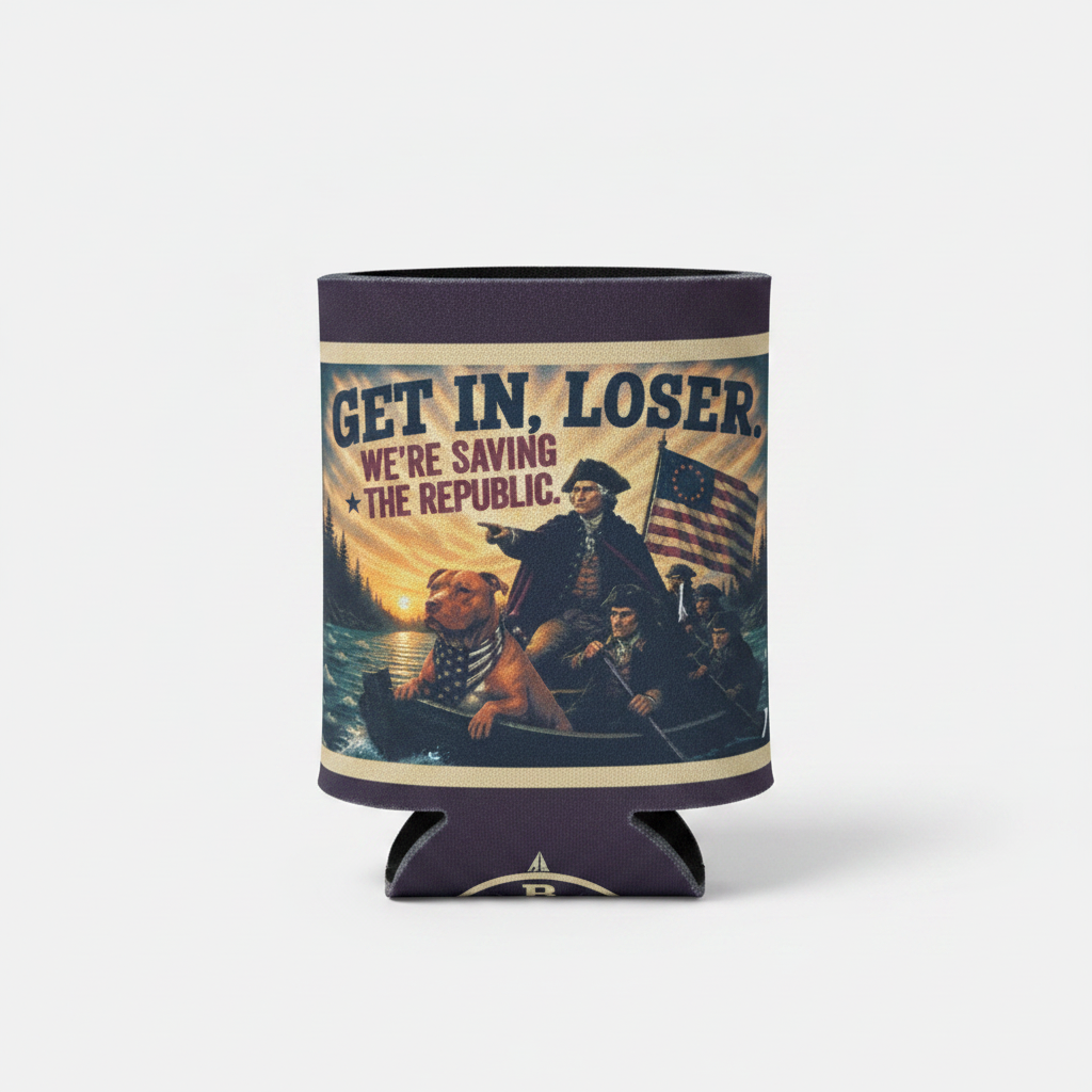 Front of koozie